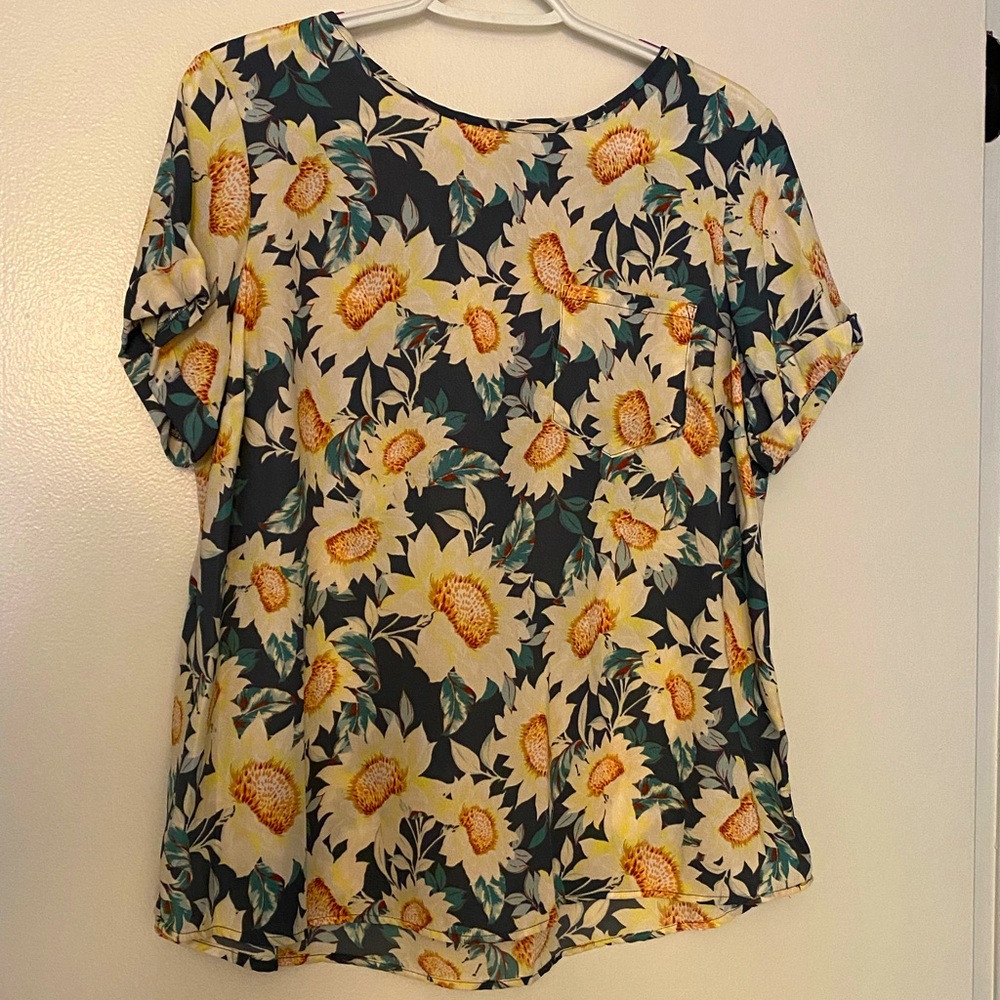Lauren Conrad Floral Top